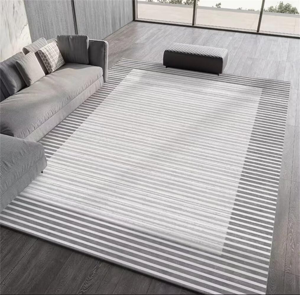 Tapis de salon facile d'entretien contre les taches de la vie courante