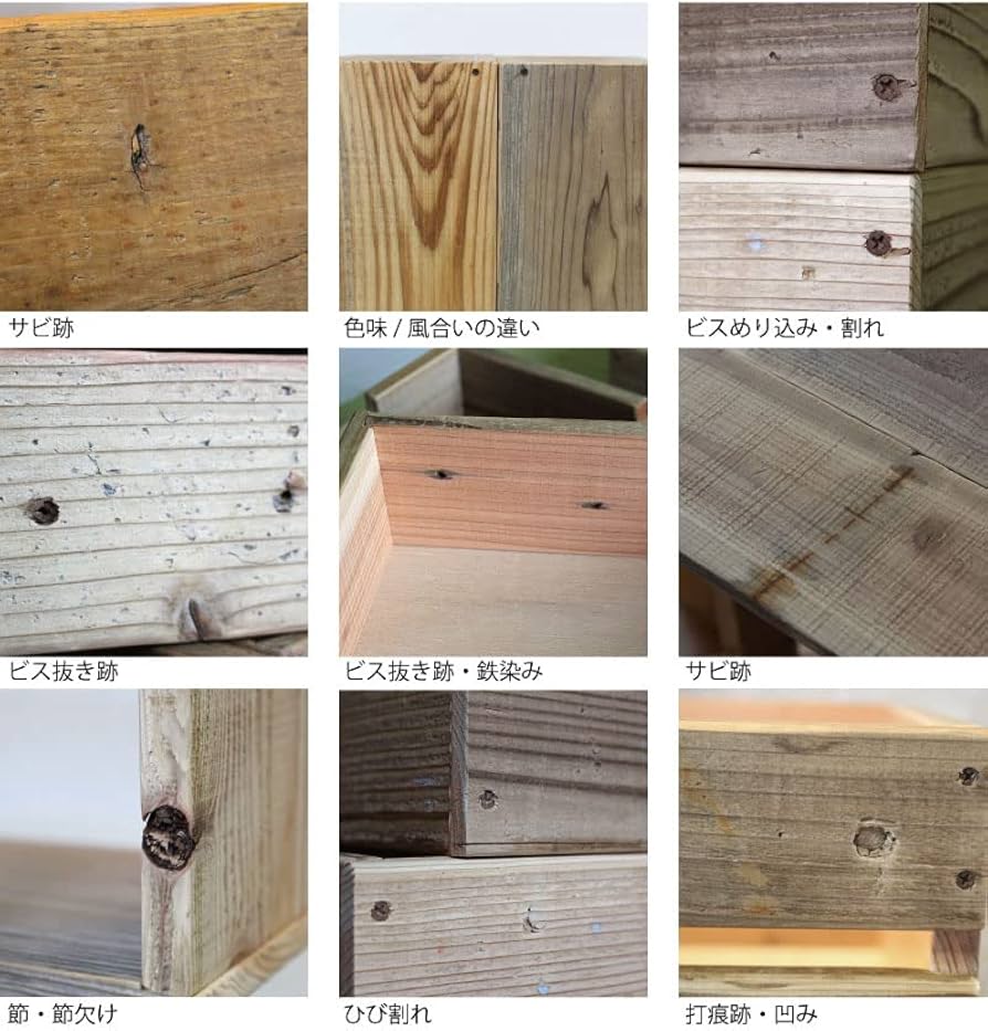 Amazon.co.jp: OLD ASHIBA Eボックス 190型 幅44.5cm×奥行33cm×高