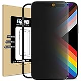 Mothca Matte Sichtschutz für iPhone 15 Pro für Panzerglas (6,1 Zoll), 9H Matte Privacy Screen...