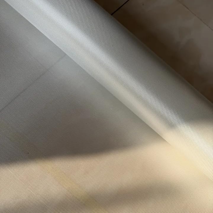 200g 2 * 2 Fiberglass Cloth for car Modification DIY Fabric 100cm * 50cm/100cm/200cm (White, 1m x0.5m)