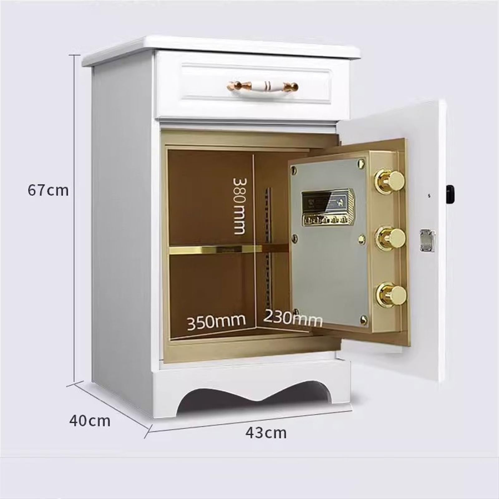 Cassaforte Nascosta Con Tasca - Porta Documenti E Oggetti Di Valore, Da Appendere Negli Armadi, Tessuto Oxford - Foto 9