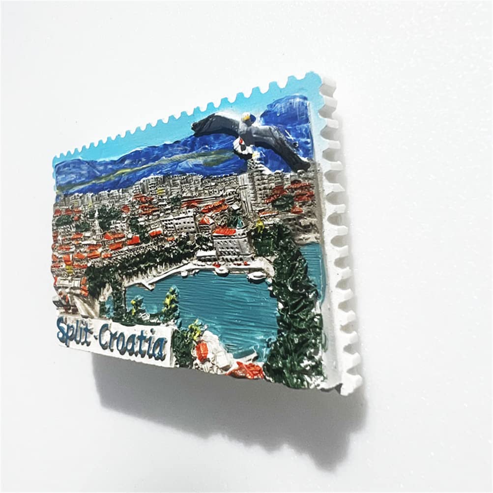 Magneti per frigorifero da viaggio in Croazia Trogir Tourism Souvenir Adesivi magnetici per bacheca Adesivi per frigorifero Decorazioni per la casa  15