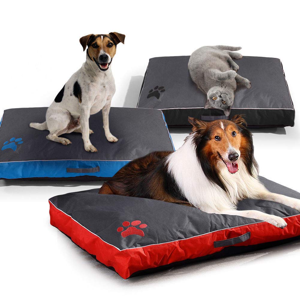 Grand coussin pour chien imperméable avec housse amovible, doux et confortable pour animal domestique, panier de couchage pour chien de taille moyenne