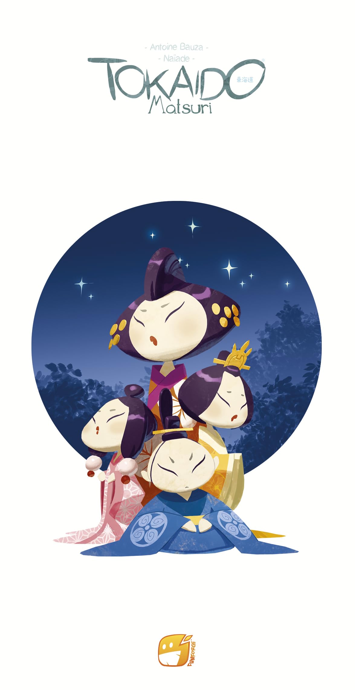 Asmodee Funforge Tokaido 5º Aniversario – Extensión: Matsuri – Juegos de Mesa – Juegos de Mesa – A Partir de 8 años – 2 a 5 Jugadores – Versión Francesa
