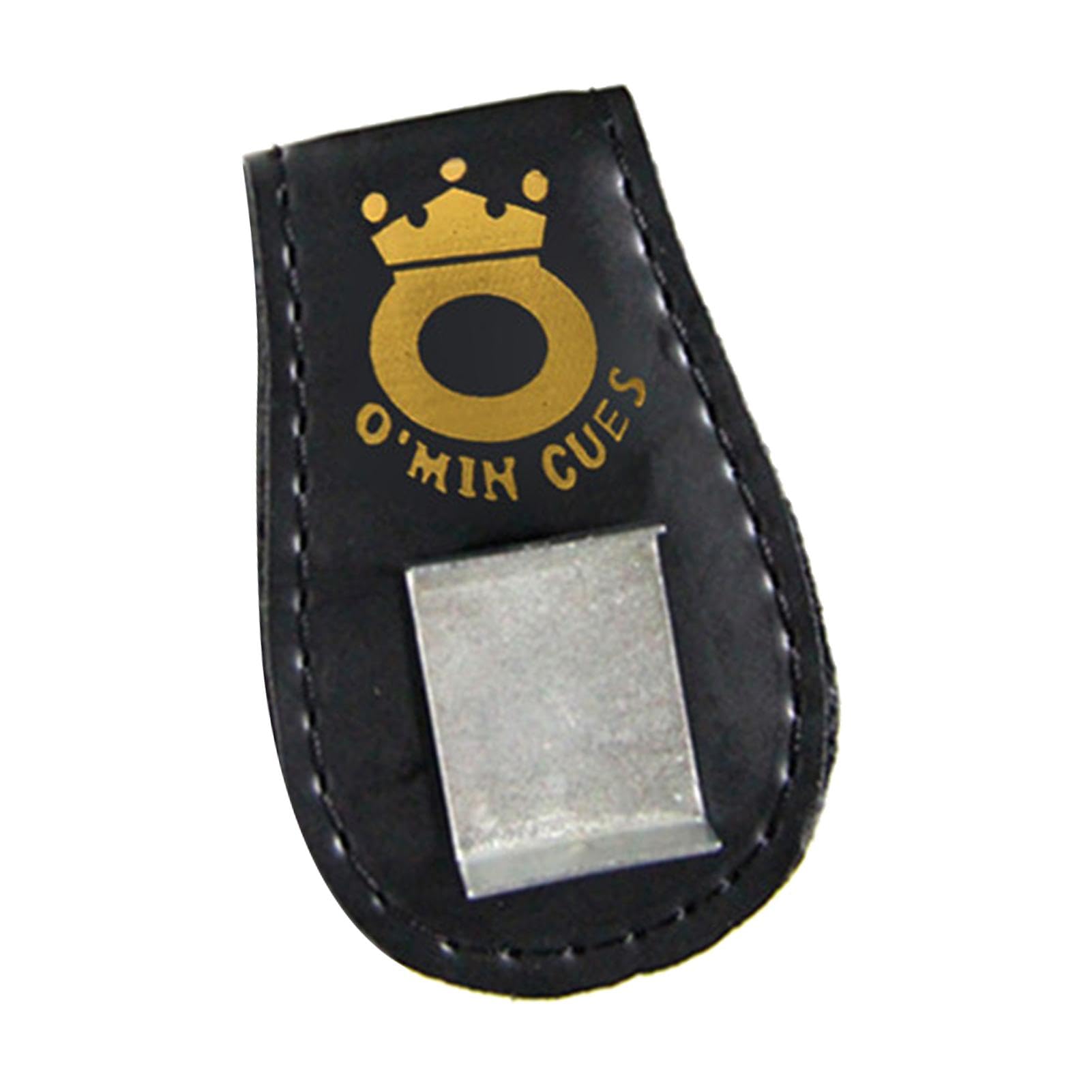 Custodia a fondina per cellulare, porta gessetti magnetico in pelle per biliardo, retrattile, in poliuretano, per sale da biliardo, sport quotidiani, sport