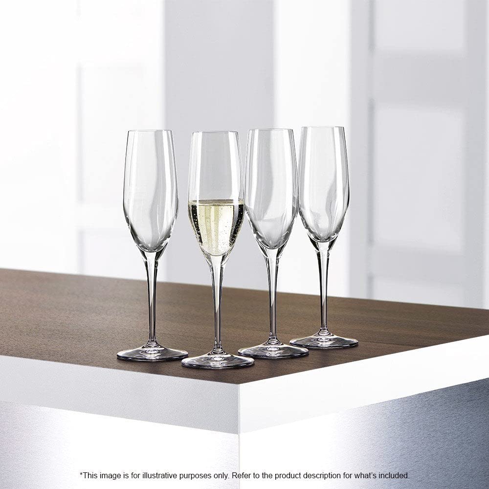 Nachtmann - Coffret 4 Flûtes à champagne en cristal collection Authentis Spiegelau