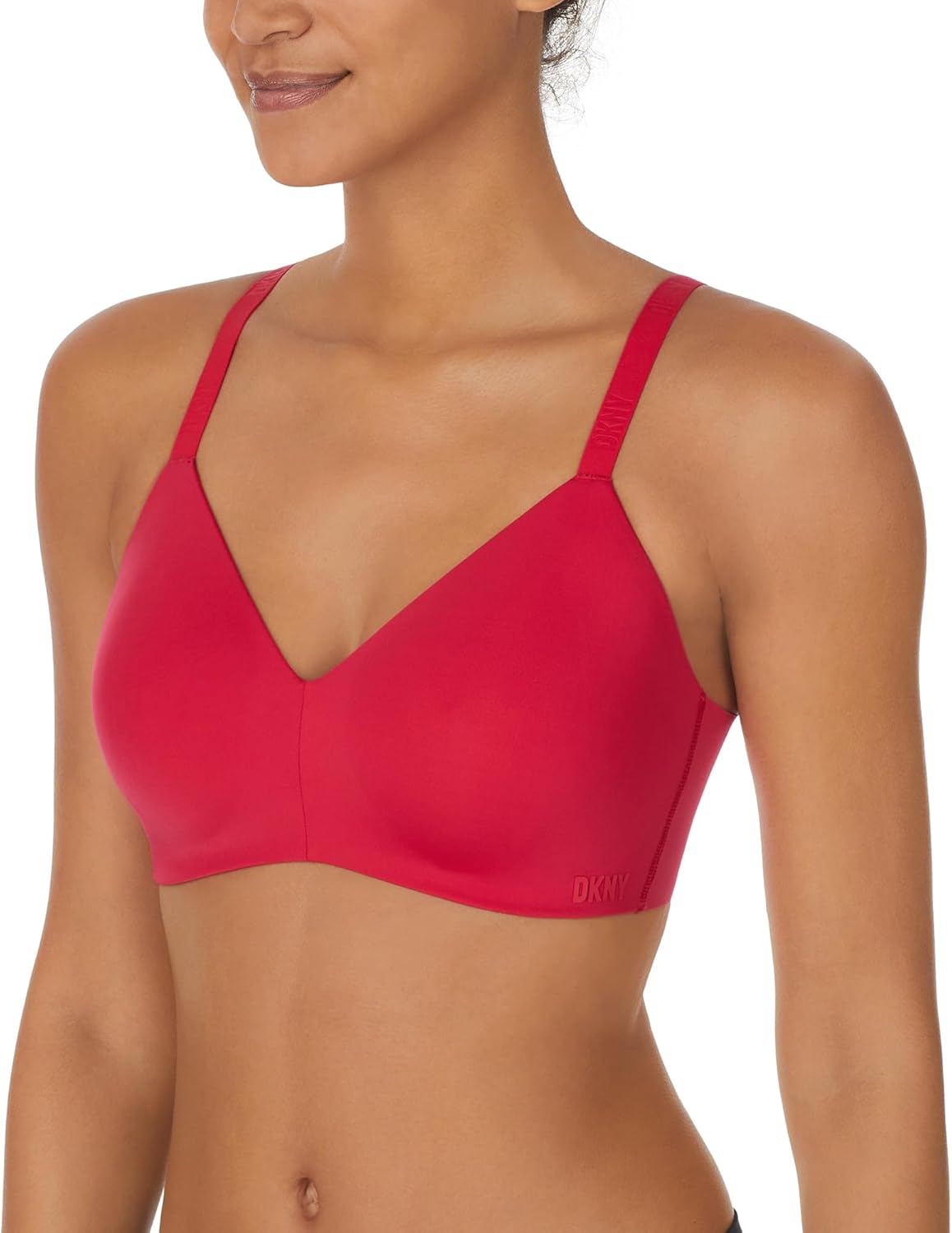 DKNY Women's Active Comfort Sports Bra, Light Impact