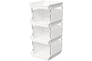 Stackable Closet Shelves for Optimal Storage