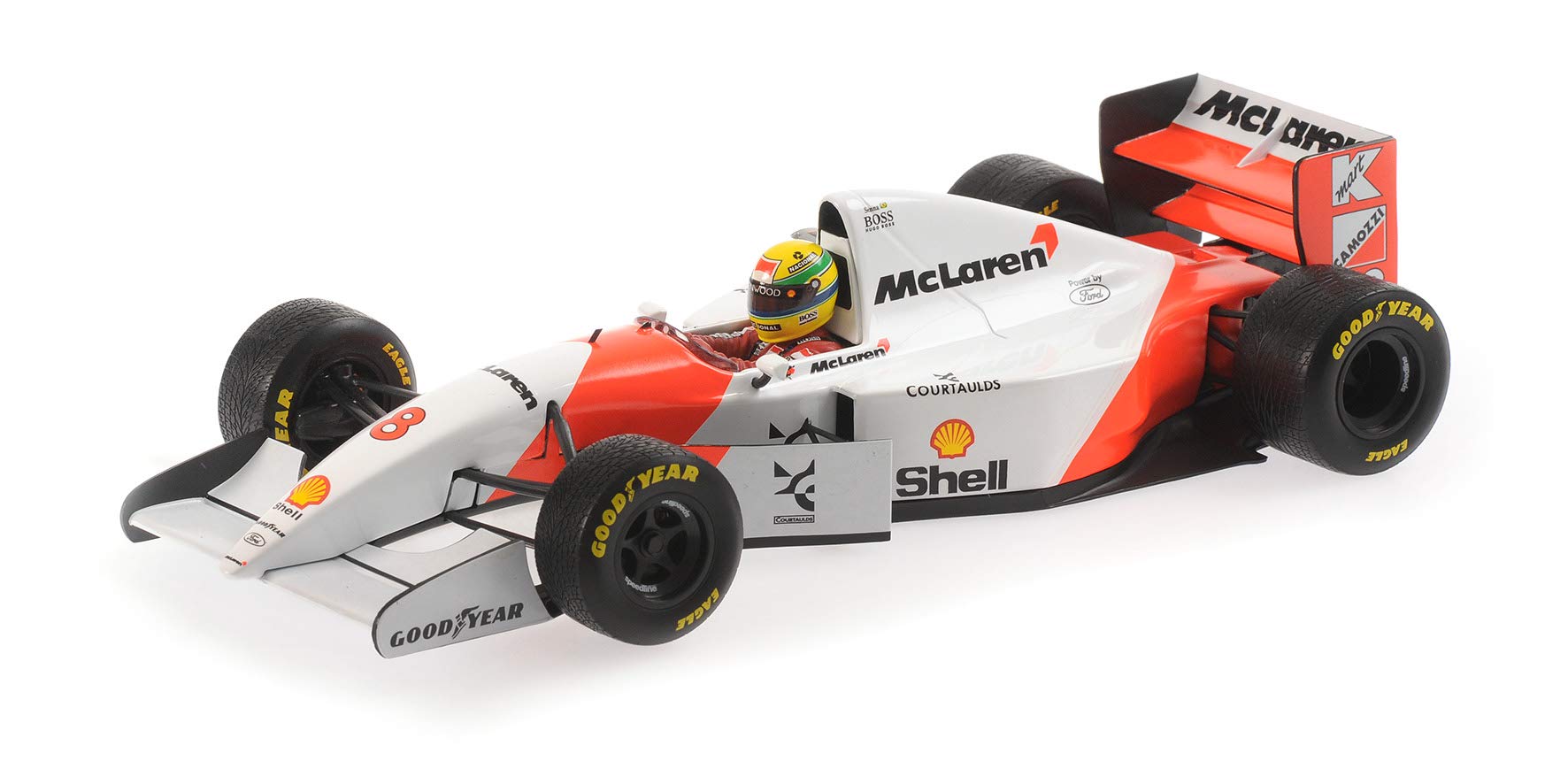 MCLAREN FORD MP 4/8 AYRTON SENNA GP EUROPA 1993 : Amazon.com.br