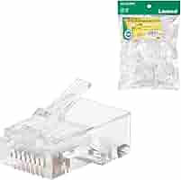 新品　2点セット　エレコム コネクタ　100個入り LD-RJ45TY100/T RJ45コネクタ - LD-RJ45TY100