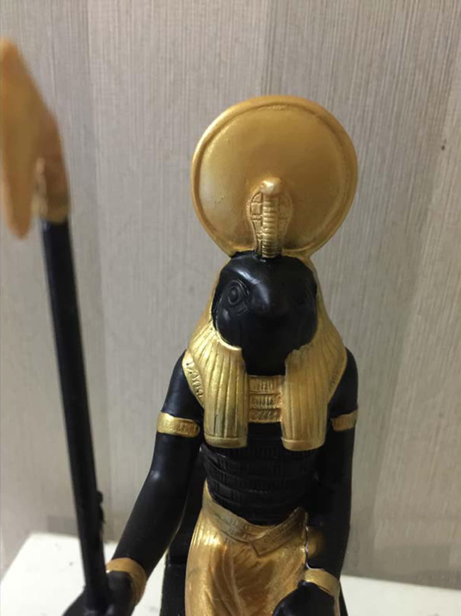 Amazon.co.jp: ベヌ鳥神像の彫刻、古代エジプト不滅の鳥樹脂手工芸品の