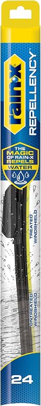 Palheta de limpador de para-brisa Rain-X Repellency 24" com tecnologia repelente de água – 1 unidade