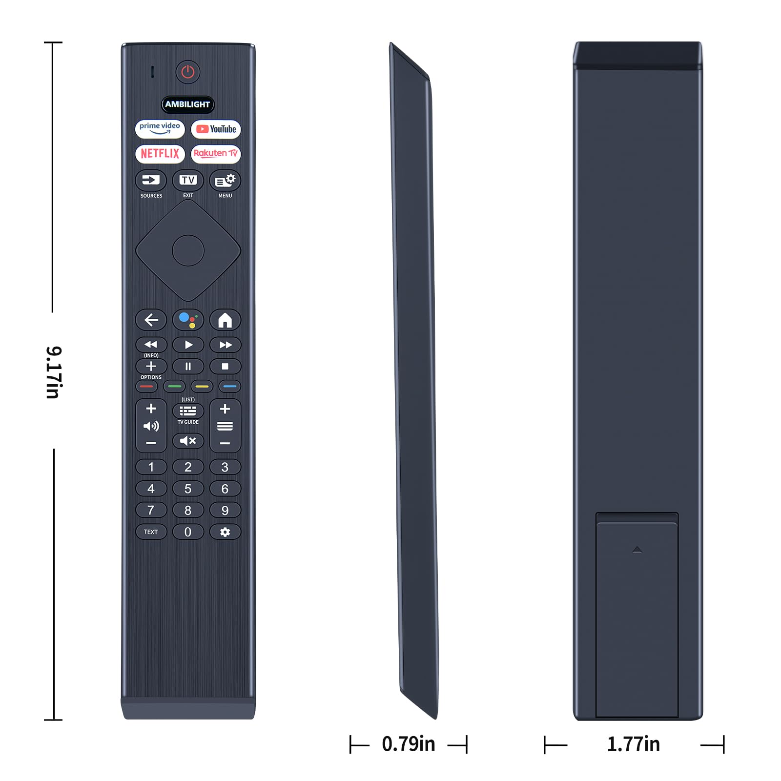 1 Pieza de Repuesto genérico for Mando a Distancia TV YKF474-BT26 398GM10BEPHN0011HT