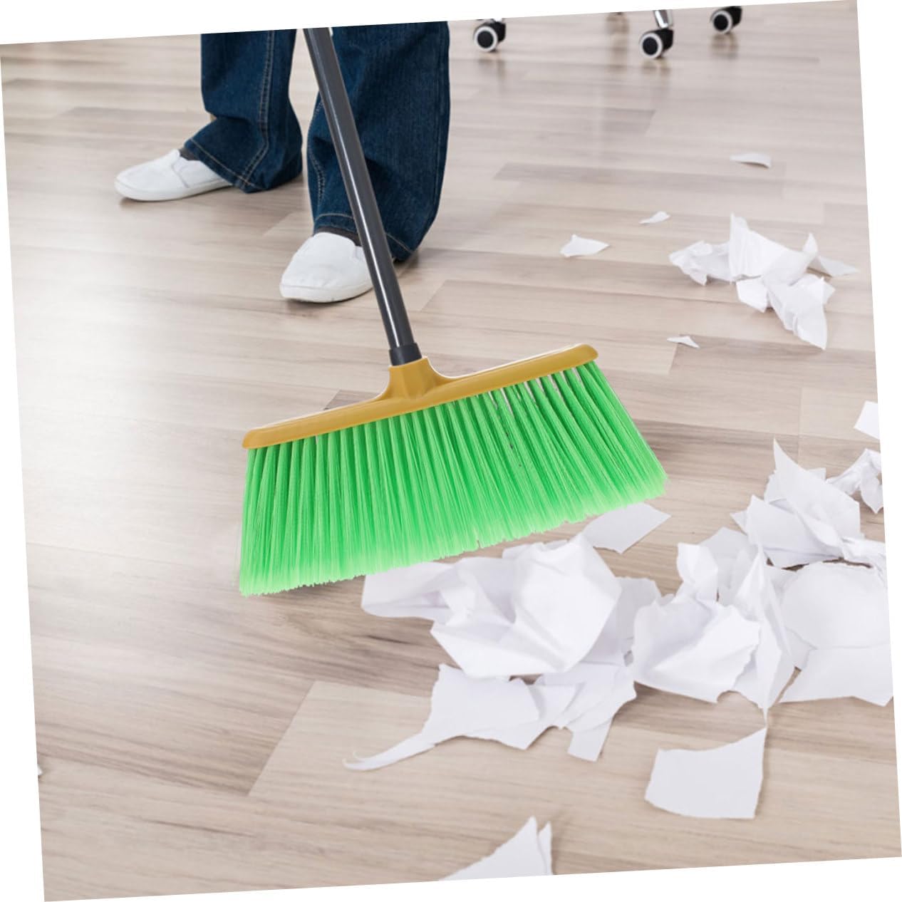 2pcs Plastic Broom Head Replacement Sweeper Heads for Household Brooms