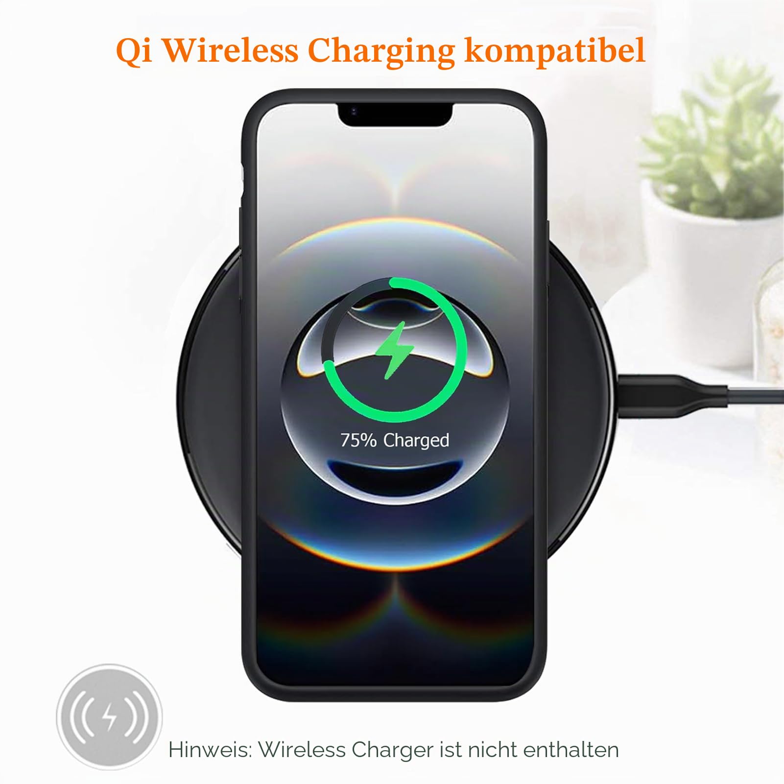 Akku-Hülle für iPhone 16e, 10.000 mAh, magnetisch, kompatibel mit kabellosem Laden, Schutzhülle für Backup-Batterie, erweitertes Ladegerät