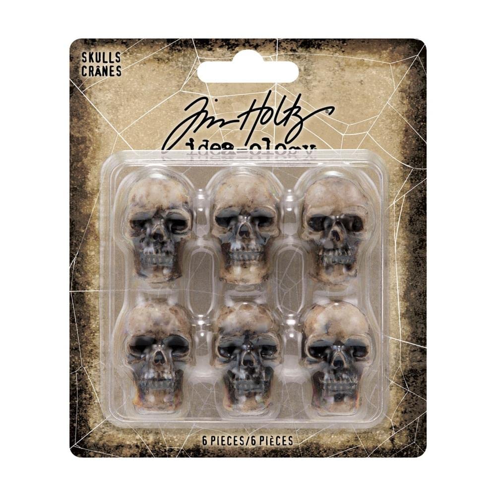 Idea-ology Craft Skulls Tim Holtz Idea-ology Resin Skulls - Bundle