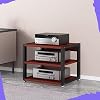 Audio Component Rack Heavy Duty AV Media Stand HiFi Amplifier Rack - 90cm High - Stereo Receiver Record Player Display Stand, 5 Tier