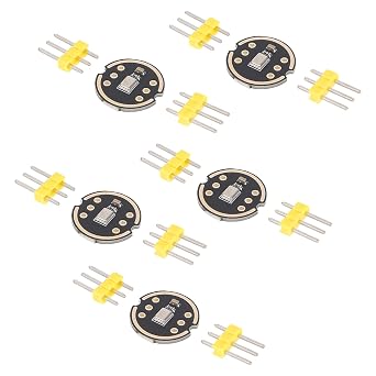 5pcs INMP441 Omnidirectional MEMS Microphone Module, I2S Interface Digital Output High Precision Low Power Compatible with ESP32