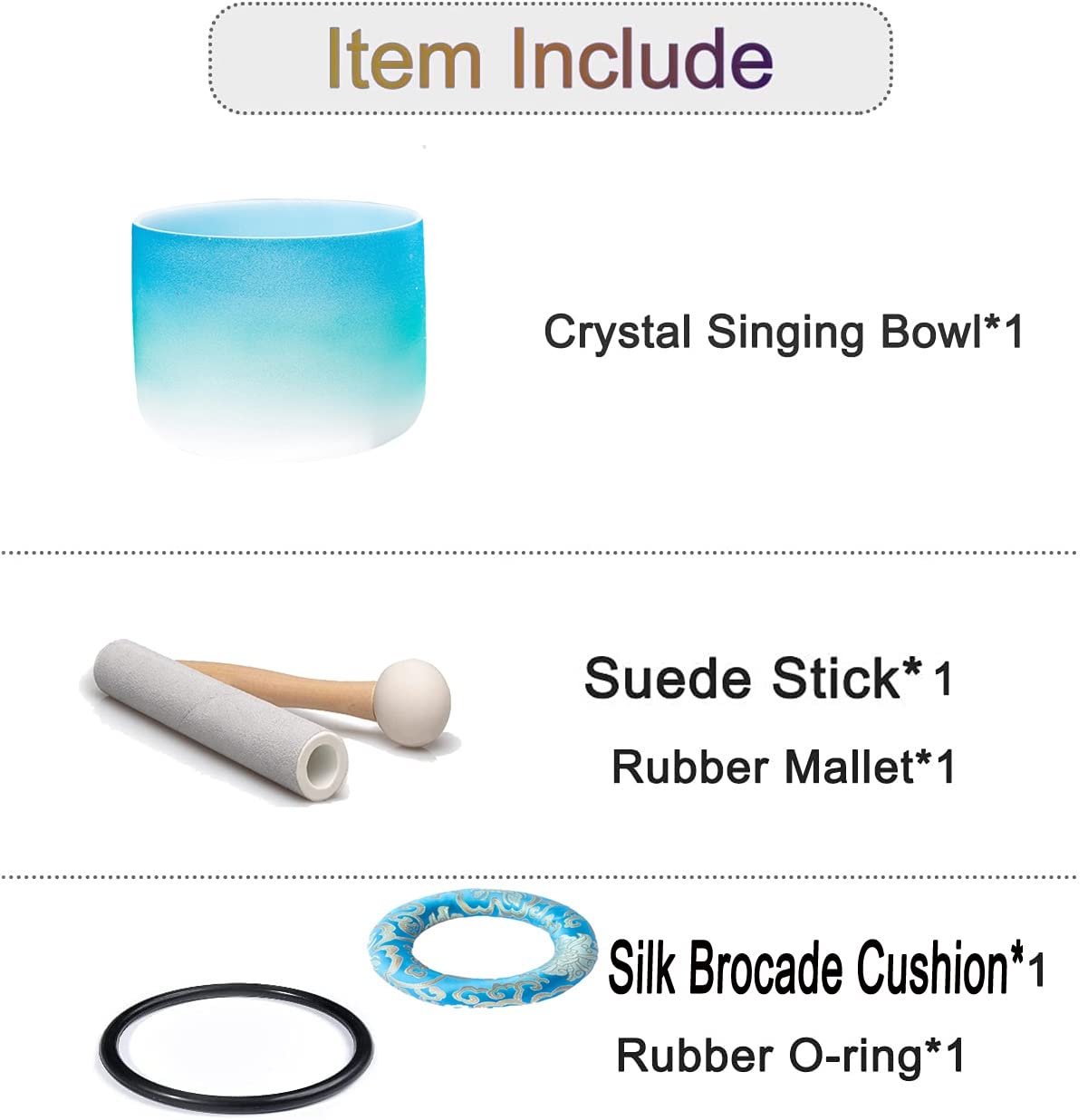 Quarz-Klangschale (C/D/E/F/G/A/B), Mattiert, Für Yoga, Chakra- Und Meditationsübungen, Einzigartiges Geschenk Für Frauen, F-Ton, 30 cm (12 Zoll),C Note-10 INCH