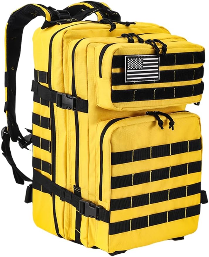 SEYATULLH Military Tactical Backpacks 45L for Army Molle Daypack 3 Day Bug Out Bag