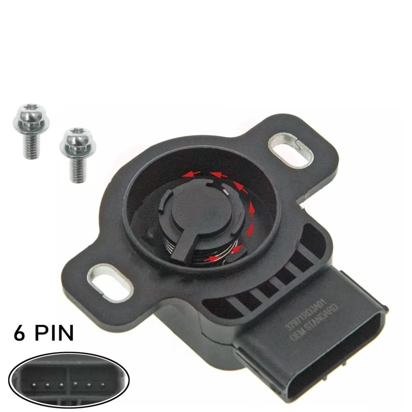 per Ridgeline 2005-2011 per Accord 2003-2007 Ricambi Auto Sensore di Posizione dell'acceleratore OEM:37971PZX003 37971RCAA01