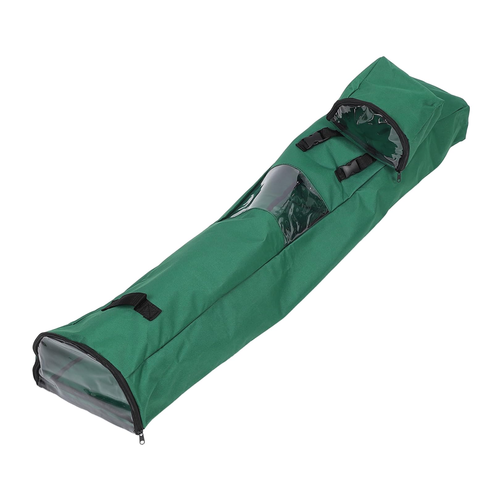 FOMIYES Wrapping Paper Storage Organizer Bag Zipper Closure for Christmas Wrap Handles for Transporting