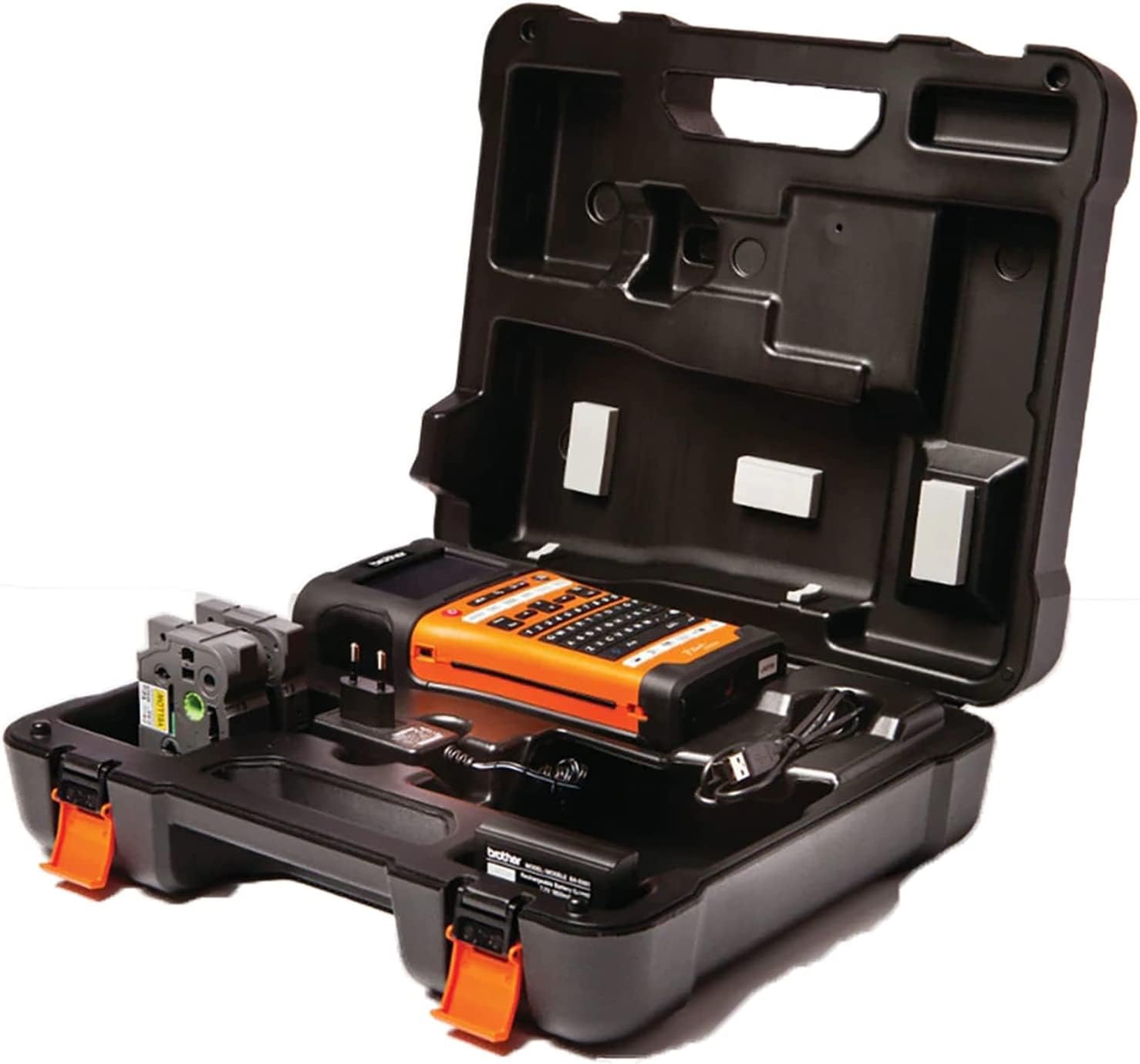 Buy Brother PTouch Edge PTE550W Handheld Label Maker, Orange