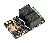 Vista 1 de Módulo de relé de 2 canales, placa de expansión de relé para Raspberry Pi Zero/Zero W/Zero WH/2B/3B/3B+/4B STM32 Ardui, aislamiento optoacoplador