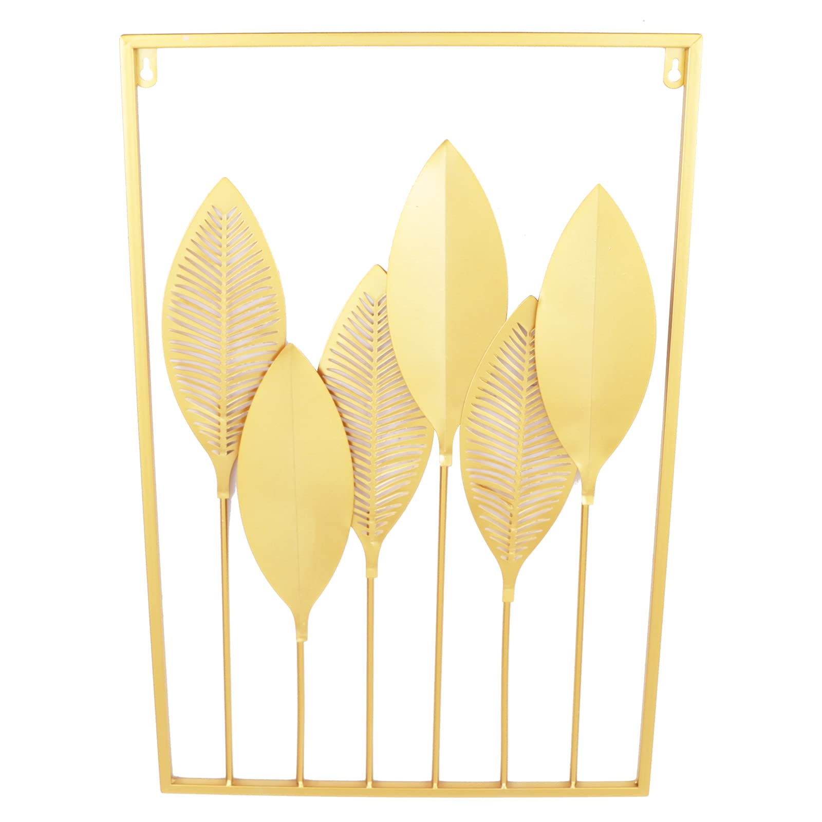 Cortenstaal wanddecoratie Ginkgo Biloba | cortenstaal wandpaneel - Het
