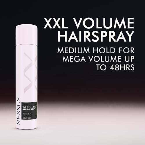 Nexxus XXL Volume Hairspray Medium Hold & Humidity Protection 10 oz - image 4