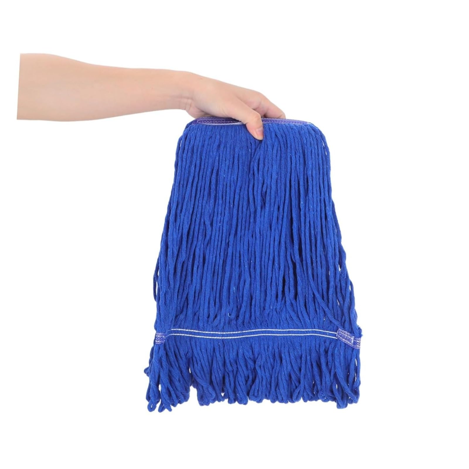 Lot De 3 Têtes De Balai À Franges Commerciales Recharges De Balai À Franges En Coton Robuste Têtes De Balai À Franges Lavables Et Humides Pour Applications Domestiques