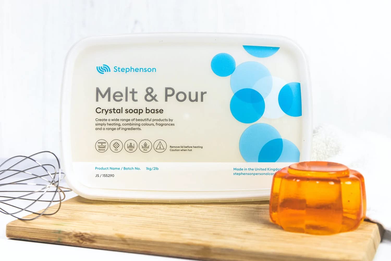 Stephenson's - Jelly Melt & Pour Soap Base (5kg)