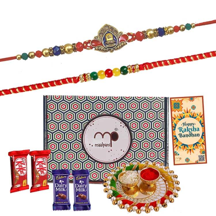 See full amazon price history chart for Maalpani Pooja Kankavati Box Hamper - Set of 2 Pearl and Bead Rakhi - 5 pcs Dairy Milk Chocolates and Kankavati and Gift Tin Box Maalpani Pooja Kankavati Box Hamper - Set of 2 Pearl and Bead Rakhi - 5 pcs Dairy Milk Chocolates and Kankavati and Gift Tin Box (B07F9VCJBC) Amazon Price History, Amazon Price Tracker