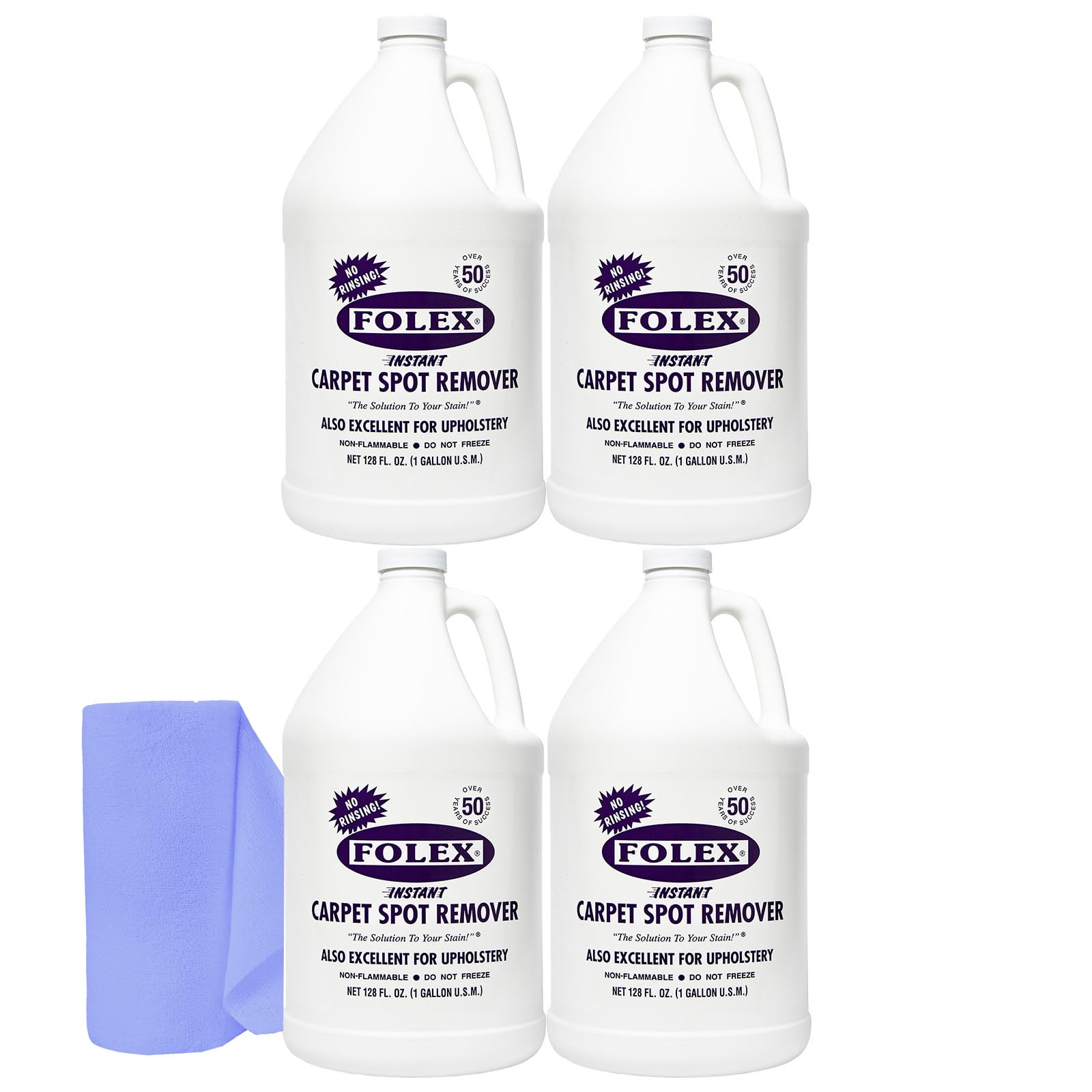 FOLEX Instant Carpet Spot Remover 4 Pack