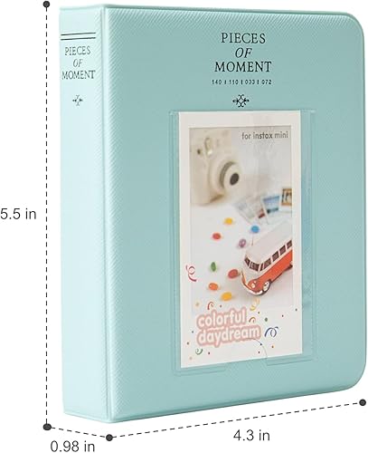 Miniatura 2 de Álbum, 2 unidades de álbum de 64 bolsillos para Fujifilm Mini 7s 8 8+ 9 25 26 50s 70 90, libro de fotos instantánea Goodsnetic Photo Book para