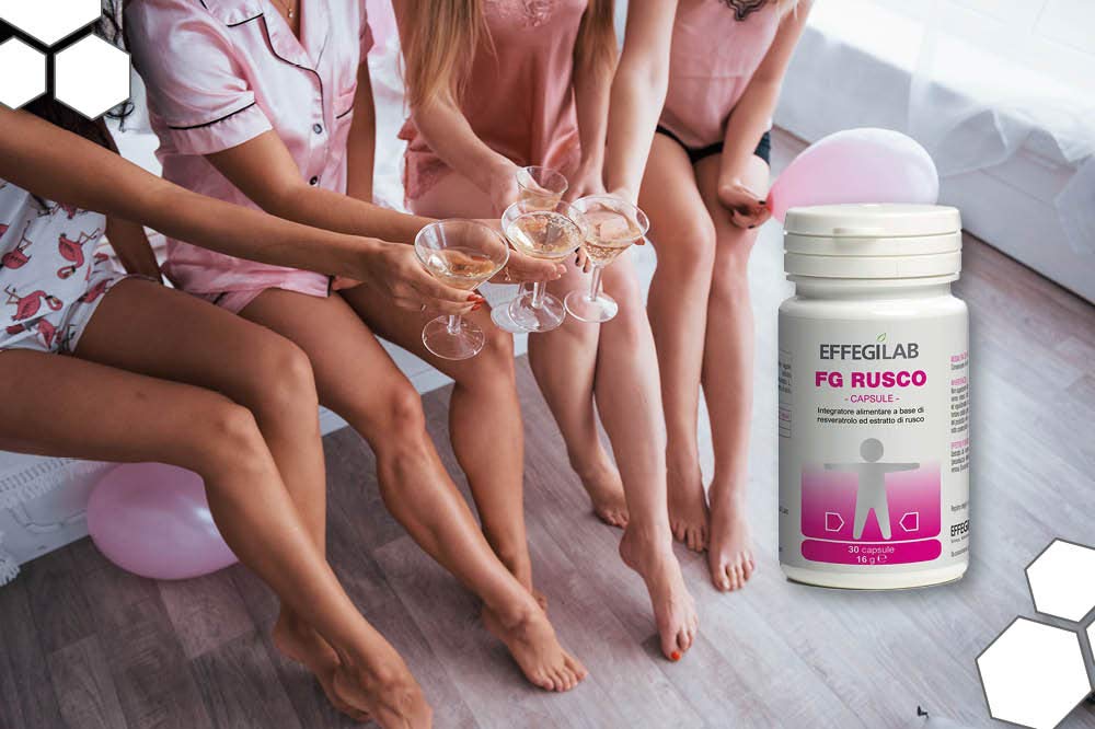 FG RUSCO Capsule - Integratore alimentare a base di resveratrolo ed estratto di rusco - di Effegilab