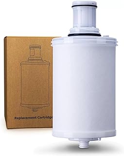 100186 Wasserfilter Ersatzkartusche Für eSpring Wasserfiltersystem, Aktivkohle und Vlies, Entfernt Partikel bis 0.2 µm, Erhält Mineralien, Bis zu 5.000 Liter Kapazität, Weiß
