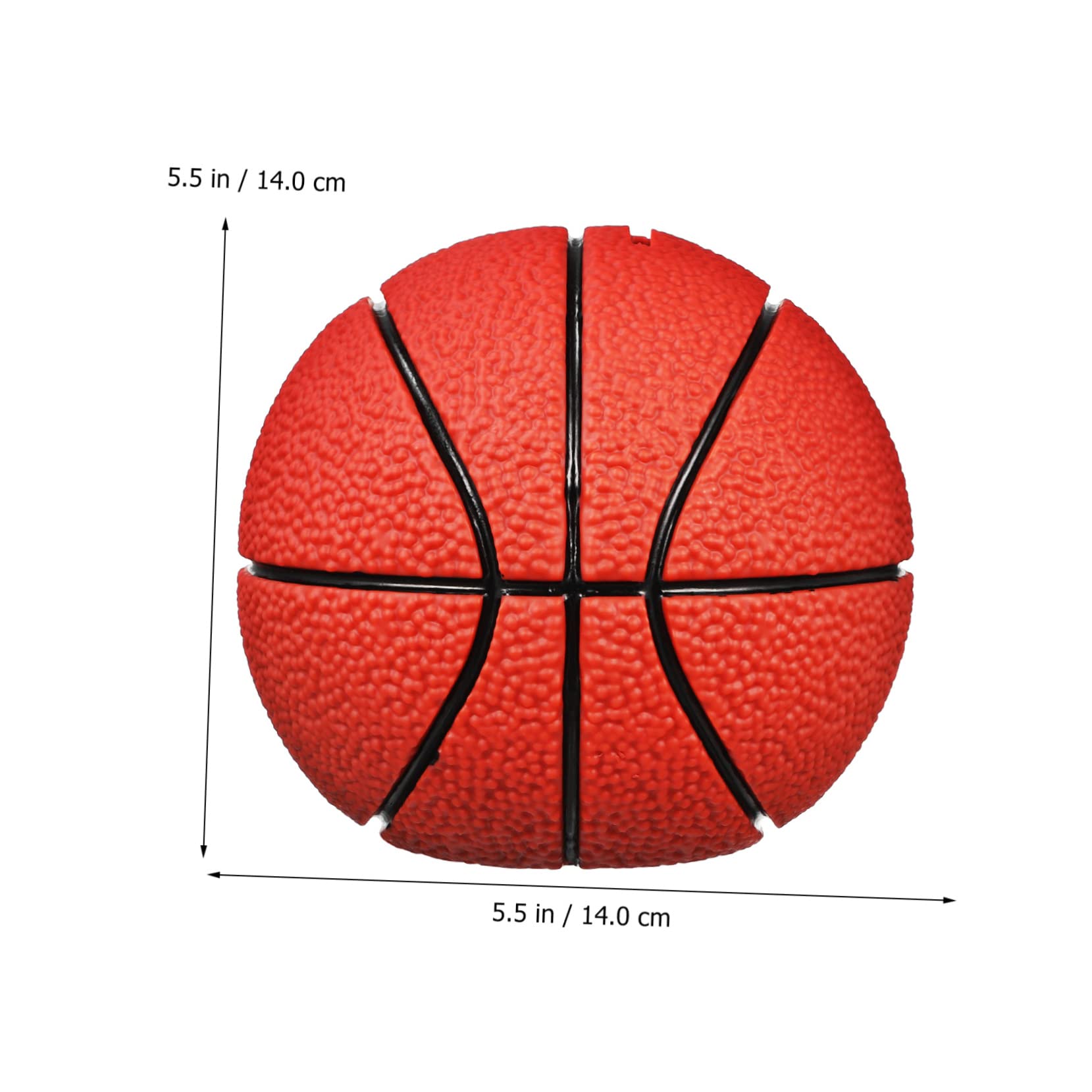 VICASKY Salvadanaio per Bambini Set da 2 a Forma di Palla da Basket e Calcio in Vinile, Decorazione Casa Portatile, Regalo Creativo per Compleanno Ragazzi e Ragazze