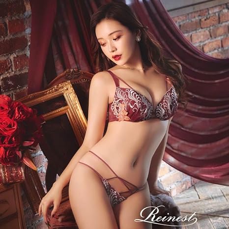 下乳ブラ＆Tバックセット ほどけるブラ はみ乳 量産型 地雷系