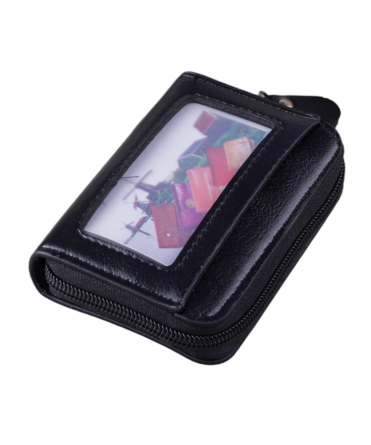 brajin Printed Lether Card Holder Wallet Money Organize and 9 Card Holder Slot for Men's & Boy's (ID Black)-picture-52