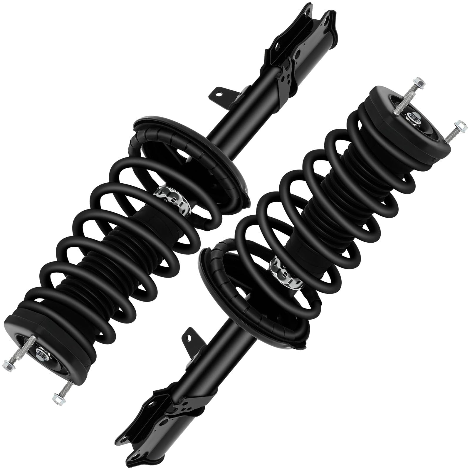 TRQ Front & Rear Upper Strut Mount Kit - Compatible With Toyota Camry, Avalon, Lexus ES300, RX300, Solara (1997-2004)