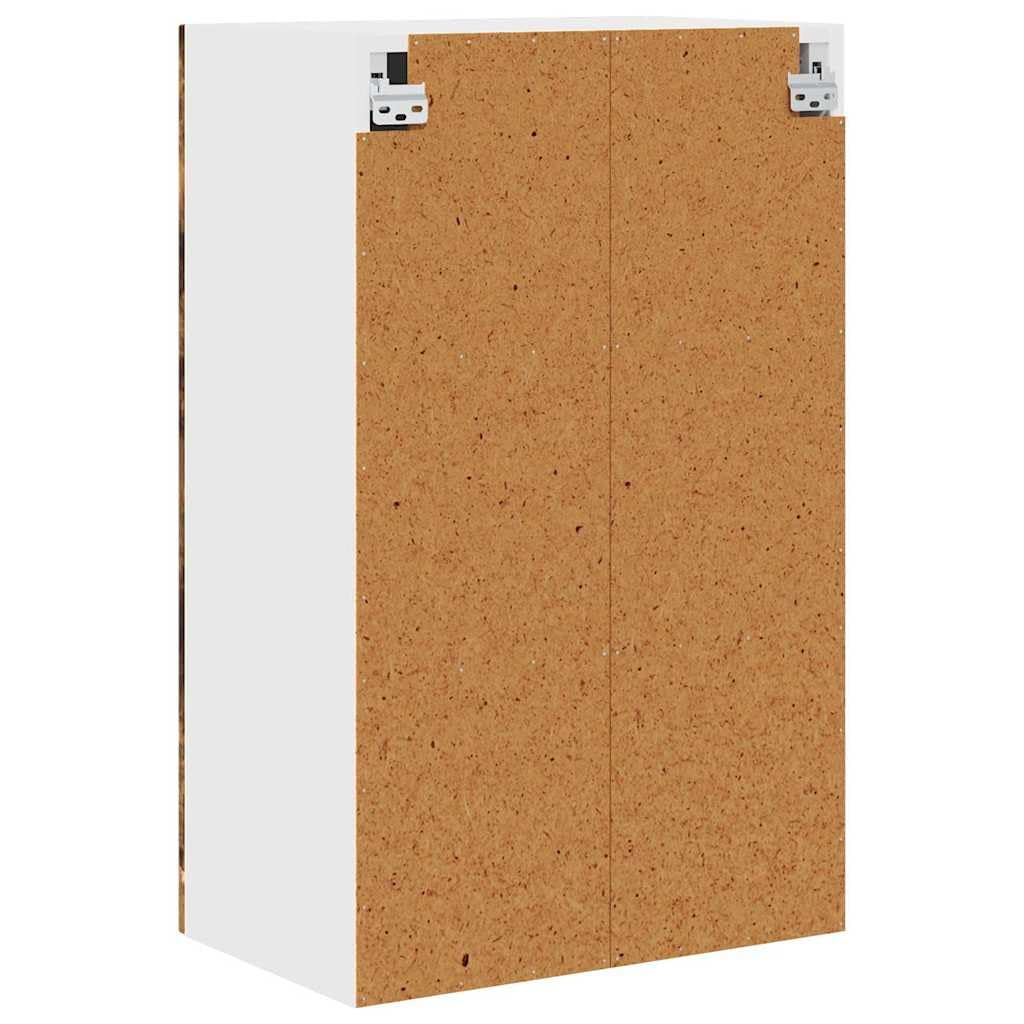 Küchenschrank Hängeschrank 50 x 31 x 80 cm, moderner Küchenschrank aus Holzwerkstoff in Geräucherte Eiche, geräumiger Wandschrank zur Küchenorganisation für mehr Stauraum