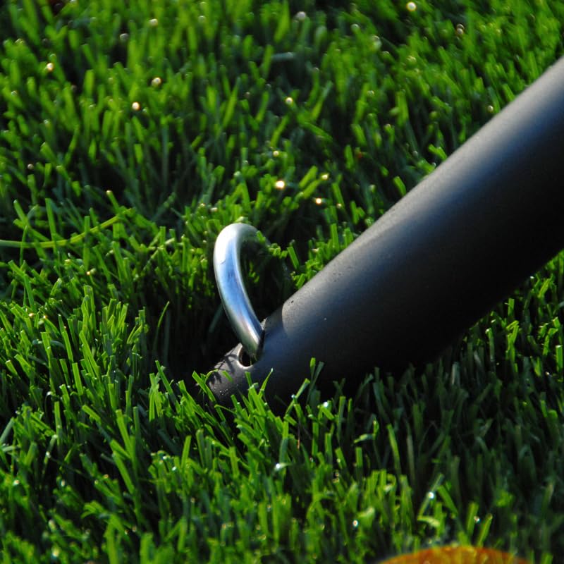 BATTING CAGES INC. BCI Batting Cage Stake Down Kit, Baseball and Softball Heavy Duty Metal Ground Anchor Set for Trapezoid Batting Cages Frames, 14 Pack, 55 ft