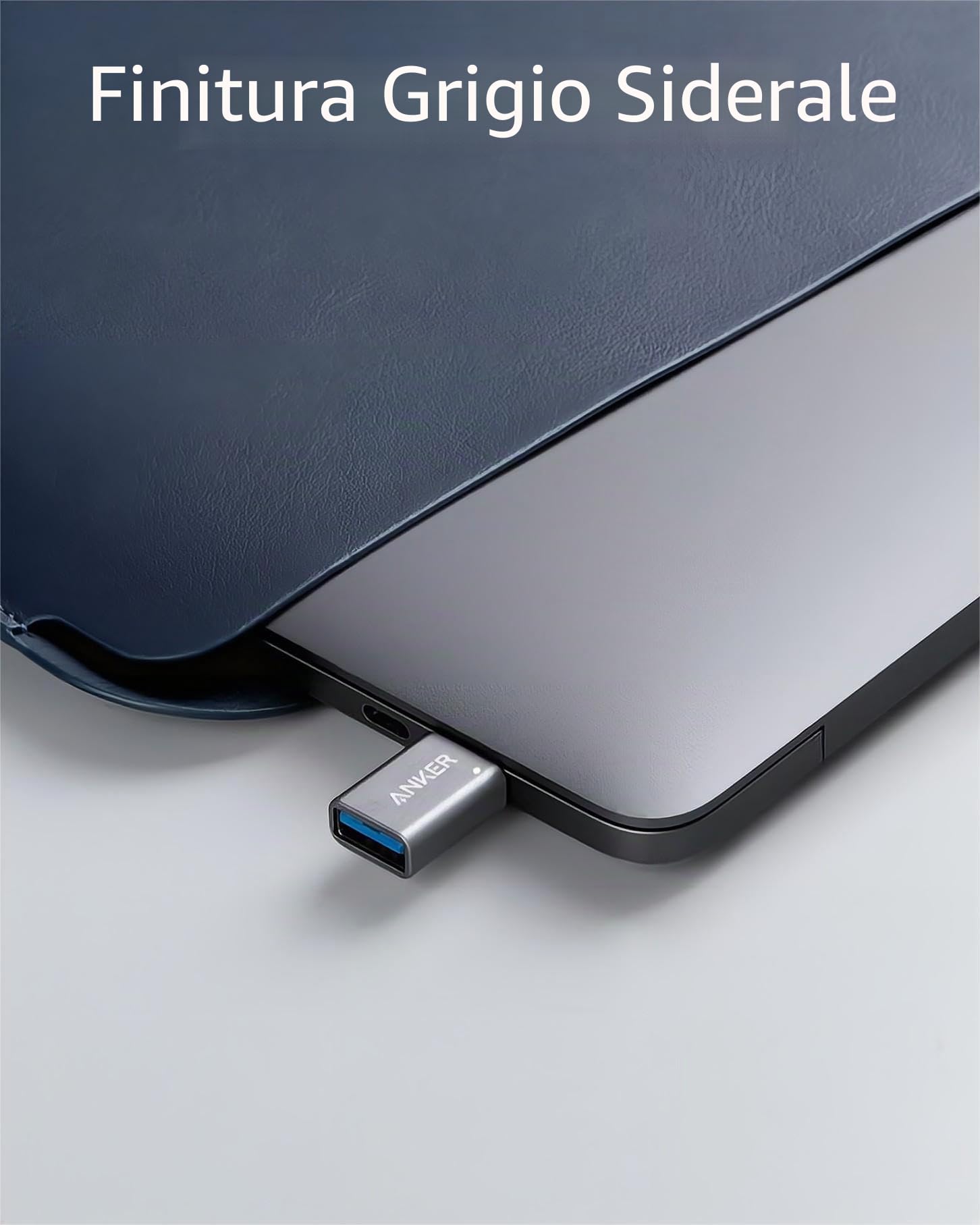 Anker Adattatore USB C a USB 3.0 Femmina, Confezione da 2, per MacBook Pro 2020, iPad Pro 2020