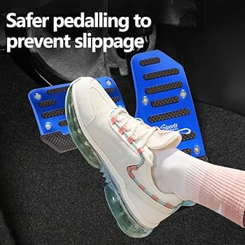 Amazon.co.jp: Yyiingkku 汎用 アルミペダルカバー アルミペダル