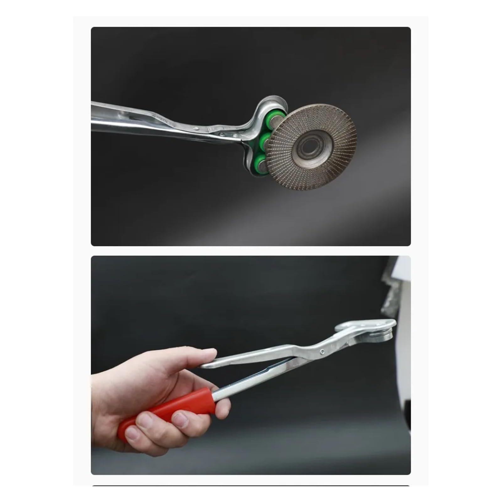 Starke magnetische Klaue Pick Up Tool Heavy Duty Krallenaufnahmewerkzeug aus kohlenstoffreichem Stahl, robuste Industrie-Sicherheits-Handzange, langlebig, starke magnetische Stempel-Sicherheitsklemme