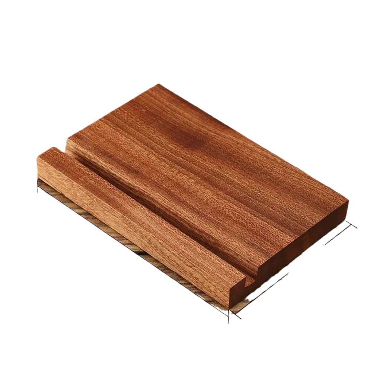 Tavolette Per Appunti Blocco for appunti in legno massello A5 Cartella A4 Menù in compensato di for ufficio Fermaglio for espositore Tablas Portapapeles(Large base-A)