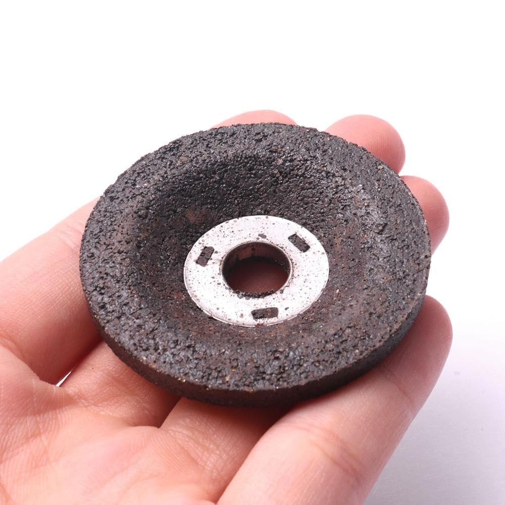 Diamentowa tarcza garnkowa, diamentowa tarcza szlifierska 1 szt., 50 mm, powlekana, wklęsła, w kształcie talerza, diamentowa, wklęsła tarcza szlifierska do metalu, do polerowania węglika spiekanego