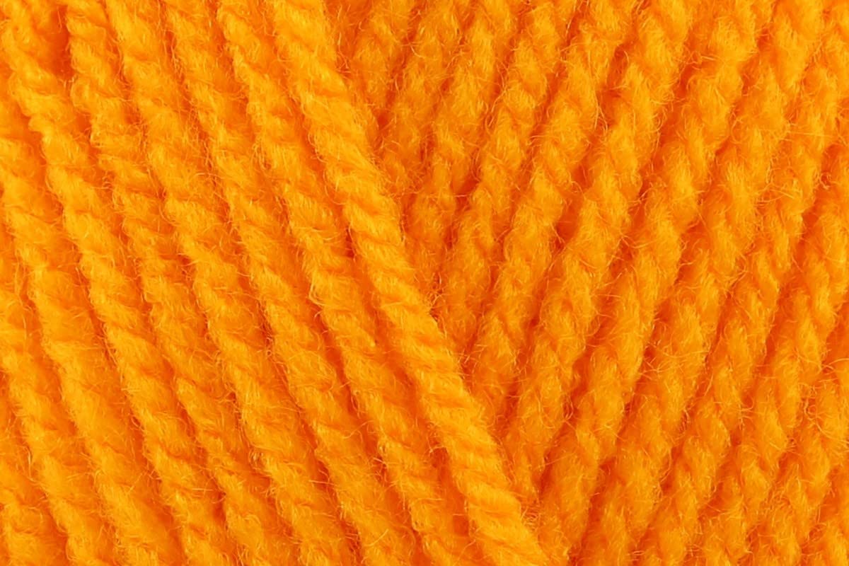 Sirdar Hayfield Bonus DK Crochet Yarn, 100% Acrylic Double Knitting Wool for Toys Jumpers & Sweaters - 100g Balls - Cantaloupe (577) - Pack of 3