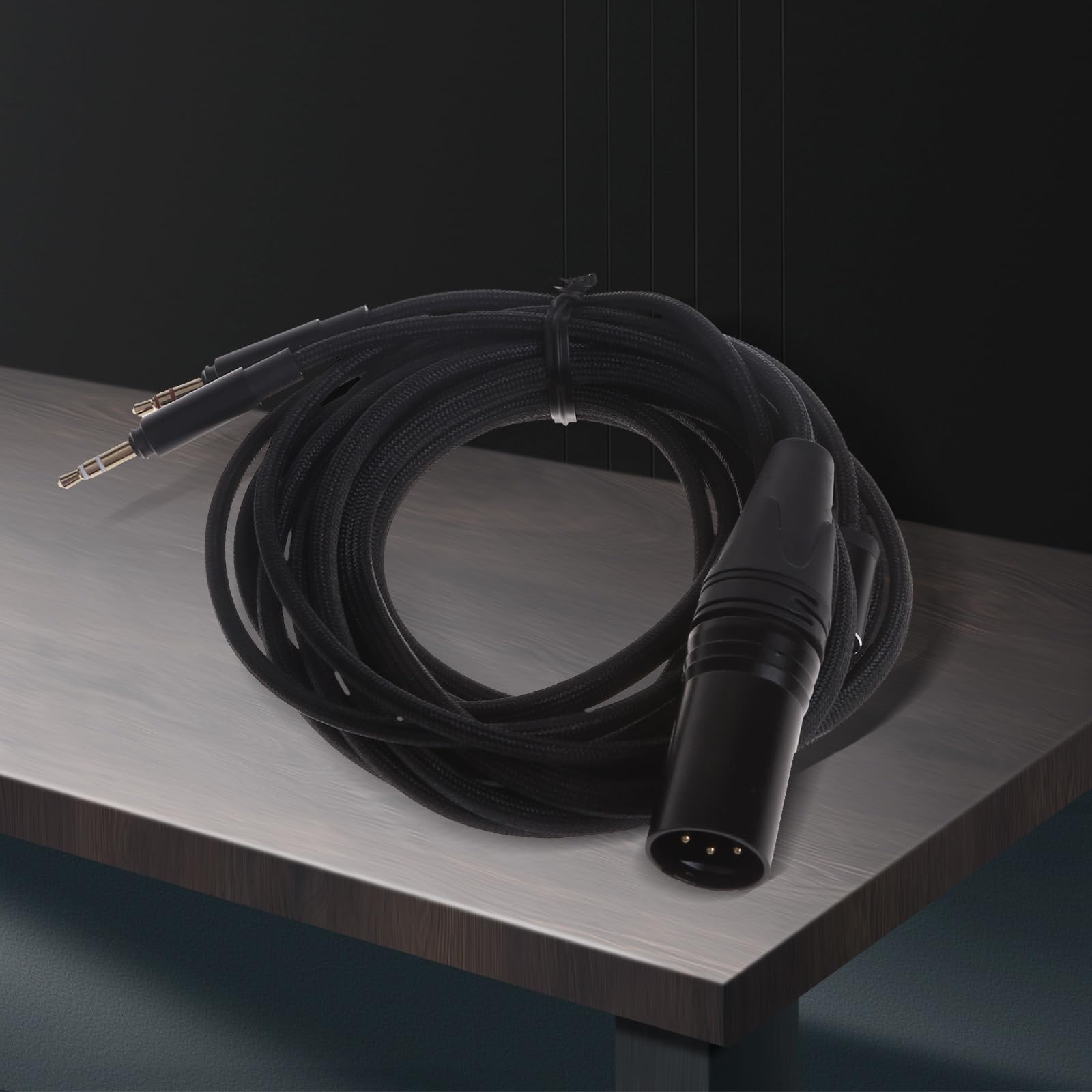 Cavo bilanciato a 4 pin per cuffie Hifiman Arya Sundara Ananda HE400SE da 4 pin a doppio cavo per cuffie da 3,5 mm di ricambio